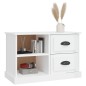 vidaXL TV-Schrank Hochglanz-Weiß 73x35,5x47,5 cm Holzwerkstoff vidaXL TV-Schrank Hochglanz-Weiß 73x35,5x47,5 cm Holzwerkstoff