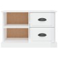 vidaXL TV-Schrank Hochglanz-Weiß 73x35,5x47,5 cm Holzwerkstoff vidaXL TV-Schrank Hochglanz-Weiß 73x35,5x47,5 cm Holzwerkstoff