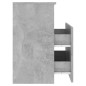 vidaXL Nachttische 2 Stk. Betongrau 50x32x60cm vidaXL Nachttische 2 Stk. Betongrau 50x32x60cm