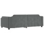 vidaXL Tagesbett Dunkelgrau 90x200 cm Stoff vidaXL Tagesbett Dunkelgrau 90x200 cm Stoff