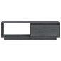 vidaXL TV-Schrank Grau 110x30x33,5 cm Massivholz Kiefer vidaXL TV-Schrank Grau 110x30x33,5 cm Massivholz Kiefer