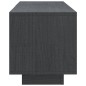 vidaXL TV-Schrank Grau 110x30x33,5 cm Massivholz Kiefer vidaXL TV-Schrank Grau 110x30x33,5 cm Massivholz Kiefer