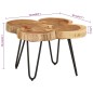 vidaXL Couchtisch 36 cm 4 Stämme Massivholz Akazie vidaXL Couchtisch 36 cm 4 Stämme Massivholz Akazie