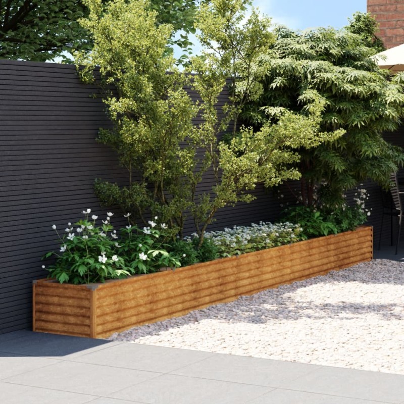 vidaXL Hochbeet 482x50x36 cm Cortenstahl vidaXL Hochbeet 482x50x36 cm Cortenstahl