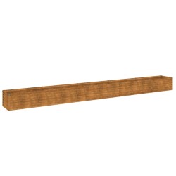vidaXL Hochbeet 482x50x36 cm Cortenstahl