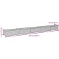 vidaXL Hochbeet 482x50x36 cm Cortenstahl vidaXL Hochbeet 482x50x36 cm Cortenstahl