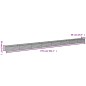 vidaXL Hochbeet 770x50x36 cm Cortenstahl vidaXL Hochbeet 770x50x36 cm Cortenstahl