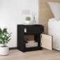vidaXL Nachttische 2 Stk. Schwarz 40x31x50 cm Massivholz Kiefer vidaXL Nachttische 2 Stk. Schwarz 40x31x50 cm Massivholz Kiefer