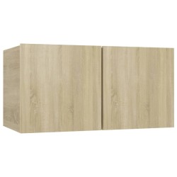vidaXL TV-Hängeschrank Sonoma-Eiche 60x30x30 cm