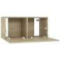 vidaXL TV-Hängeschrank Sonoma-Eiche 60x30x30 cm vidaXL TV-Hängeschrank Sonoma-Eiche 60x30x30 cm