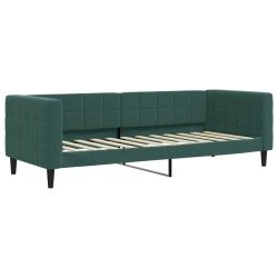 vidaXL Tagesbett Dunkelgrün 80x200 cm Samt