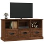 vidaXL TV-Schrank Braun Eichen-Optik 100x35x50 cm Holzwerkstoff vidaXL TV-Schrank Braun Eichen-Optik 100x35x50 cm Holzwerkstoff