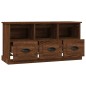 vidaXL TV-Schrank Braun Eichen-Optik 100x35x50 cm Holzwerkstoff vidaXL TV-Schrank Braun Eichen-Optik 100x35x50 cm Holzwerkstoff