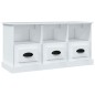 vidaXL TV-Schrank Weiß 100x35x50 cm Holzwerkstoff vidaXL TV-Schrank Weiß 100x35x50 cm Holzwerkstoff