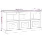 vidaXL TV-Schrank Weiß 100x35x50 cm Holzwerkstoff vidaXL TV-Schrank Weiß 100x35x50 cm Holzwerkstoff