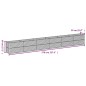 vidaXL Hochbeet 578x50x69 cm Cortenstahl vidaXL Hochbeet 578x50x69 cm Cortenstahl