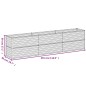 vidaXL Hochbeet 291x50x69 cm Cortenstahl vidaXL Hochbeet 291x50x69 cm Cortenstahl