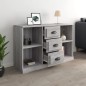 vidaXL Sideboard Grau Sonoma 104,5x35,5x67,5 cm Holzwerkstoff vidaXL Sideboard Grau Sonoma 104,5x35,5x67,5 cm Holzwerkstoff