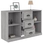 vidaXL Sideboard Grau Sonoma 104,5x35,5x67,5 cm Holzwerkstoff vidaXL Sideboard Grau Sonoma 104,5x35,5x67,5 cm Holzwerkstoff