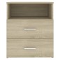 vidaXL Nachttische 2 Stk. Sonoma-Eiche 50x32x60 cm vidaXL Nachttische 2 Stk. Sonoma-Eiche 50x32x60 cm
