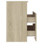 vidaXL Nachttische 2 Stk. Sonoma-Eiche 50x32x60 cm vidaXL Nachttische 2 Stk. Sonoma-Eiche 50x32x60 cm