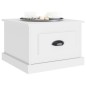 vidaXL Couchtisch Weiß 50x50x35 cm Holzwerkstoff vidaXL Couchtisch Weiß 50x50x35 cm Holzwerkstoff