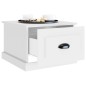 vidaXL Couchtisch Weiß 50x50x35 cm Holzwerkstoff vidaXL Couchtisch Weiß 50x50x35 cm Holzwerkstoff