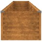 vidaXL Hochbeet 386x50x36 cm Cortenstahl vidaXL Hochbeet 386x50x36 cm Cortenstahl