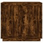 vidaXL Sideboard Räuchereiche 80x34x75 cm Holzwerkstoff vidaXL Sideboard Räuchereiche 80x34x75 cm Holzwerkstoff