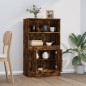 vidaXL Highboard Räuchereiche 60x35,5x103,5 cm Holzwerkstoff vidaXL Highboard Räuchereiche 60x35,5x103,5 cm Holzwerkstoff