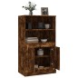 vidaXL Highboard Räuchereiche 60x35,5x103,5 cm Holzwerkstoff vidaXL Highboard Räuchereiche 60x35,5x103,5 cm Holzwerkstoff