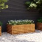 vidaXL Hochbeet 100x50x36 cm Cortenstahl vidaXL Hochbeet 100x50x36 cm Cortenstahl