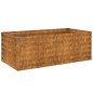 vidaXL Hochbeet 100x50x36 cm Cortenstahl vidaXL Hochbeet 100x50x36 cm Cortenstahl