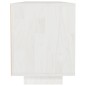 vidaXL TV-Schrank Weiß 110x30x40 cm Massivholz Kiefer vidaXL TV-Schrank Weiß 110x30x40 cm Massivholz Kiefer