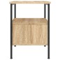 vidaXL Nachttisch Sonoma-Eiche 34x36x50 cm Holzwerkstoff vidaXL Nachttisch Sonoma-Eiche 34x36x50 cm Holzwerkstoff