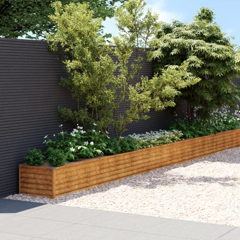 vidaXL Hochbeet 1152x50x36 cm Cortenstahl vidaXL Hochbeet 1152x50x36 cm Cortenstahl