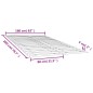 Lattenroste mit 34 Latten 2 Stk. 80x200 cm Lattenroste mit 34 Latten 2 Stk. 80x200 cm