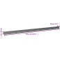 vidaXL Hochbeet 1152x50x36 cm Cortenstahl vidaXL Hochbeet 1152x50x36 cm Cortenstahl