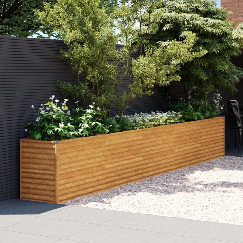 vidaXL Hochbeet 482x50x69 cm Cortenstahl vidaXL Hochbeet 482x50x69 cm Cortenstahl