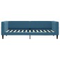 vidaXL Tagesbett Blau 100x200 cm Samt vidaXL Tagesbett Blau 100x200 cm Samt