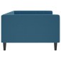 vidaXL Tagesbett Blau 100x200 cm Samt vidaXL Tagesbett Blau 100x200 cm Samt