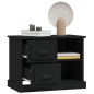 vidaXL Nachttisch Schwarz 60x35,5x45 cm vidaXL Nachttisch Schwarz 60x35,5x45 cm