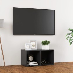 vidaXL TV-Schrank Grau 72x35x36,5 cm Holzwerkstoff