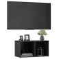vidaXL TV-Schrank Grau 72x35x36,5 cm Holzwerkstoff vidaXL TV-Schrank Grau 72x35x36,5 cm Holzwerkstoff