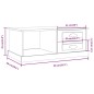 vidaXL Couchtisch Weiß 90x50x35 cm Holzwerkstoff vidaXL Couchtisch Weiß 90x50x35 cm Holzwerkstoff
