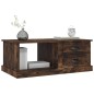 vidaXL Couchtisch Räuchereiche 90x50x35 cm Holzwerkstoff vidaXL Couchtisch Räuchereiche 90x50x35 cm Holzwerkstoff