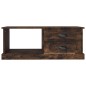 vidaXL Couchtisch Räuchereiche 90x50x35 cm Holzwerkstoff vidaXL Couchtisch Räuchereiche 90x50x35 cm Holzwerkstoff