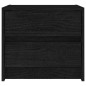 vidaXL Nachttische 2 Stk. Schwarz 40x30,5x35,5 cm Massivholz Kiefer vidaXL Nachttische 2 Stk. Schwarz 40x30,5x35,5 cm Massivholz Kiefer