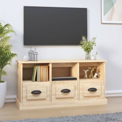 vidaXL TV-Schrank Sonoma-Eiche 100x35x50 cm Holzwerkstoff