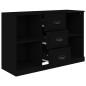 vidaXL Sideboard Schwarz 104,5x35,5x67,5 cm Holzwerkstoff vidaXL Sideboard Schwarz 104,5x35,5x67,5 cm Holzwerkstoff